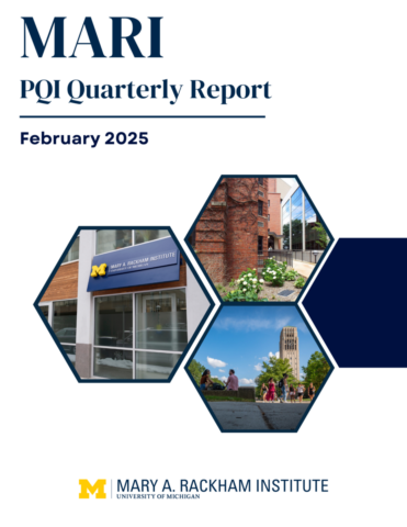 MARI PQI Quarterly Report cover for February 2025