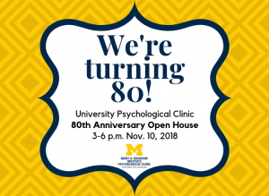 Psych Clinic Open House 80th