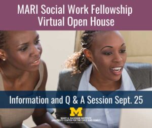 MARI Social Work Fellowship Open House